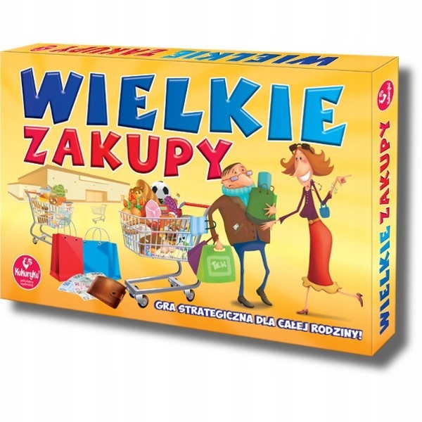 Spoločenská hra Veľké nákupy Kukuryku